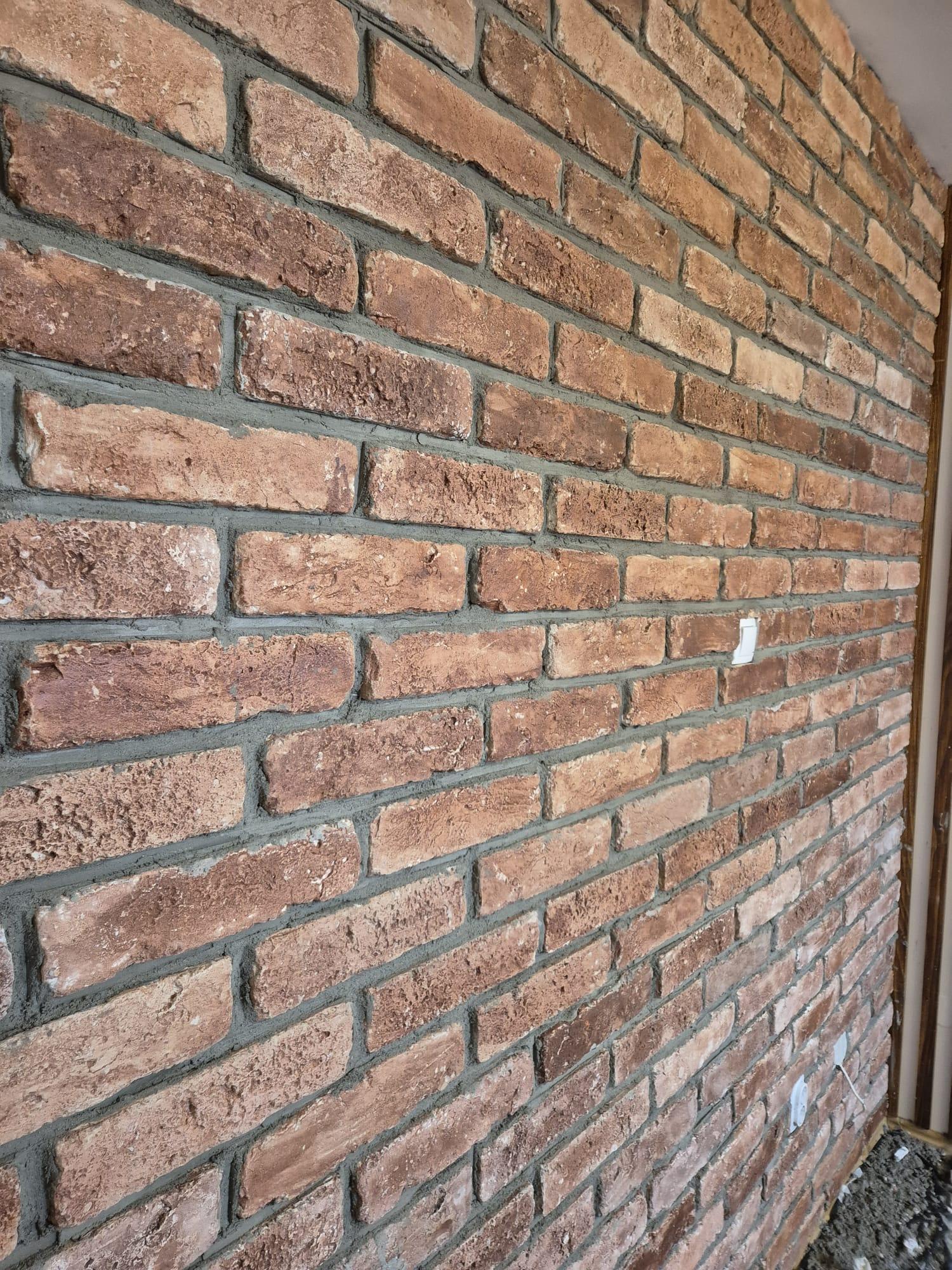 Realizovan projekat dekorativne cigle 4 - Cigla Art profesionalno opremanje enterijera i fasada